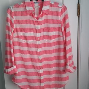 Merona tunic top, hot pink